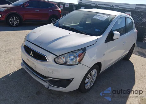 2018 Mitsubishi Mirage Es из США, поврежденный, VIN ML32A3HJ0JH013597